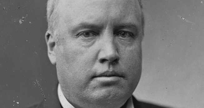 Robert G. Ingersoll. Library of Congress description: "Ingersoll, Robert (The Infidel)" - Library of Congress Prints and Photographs Division
