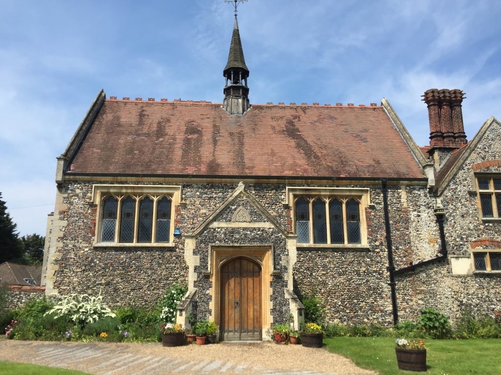 The “Old School” at Thetford Grammar School which was a one-room school at the time Paine was a pupil from 1744 to 1749