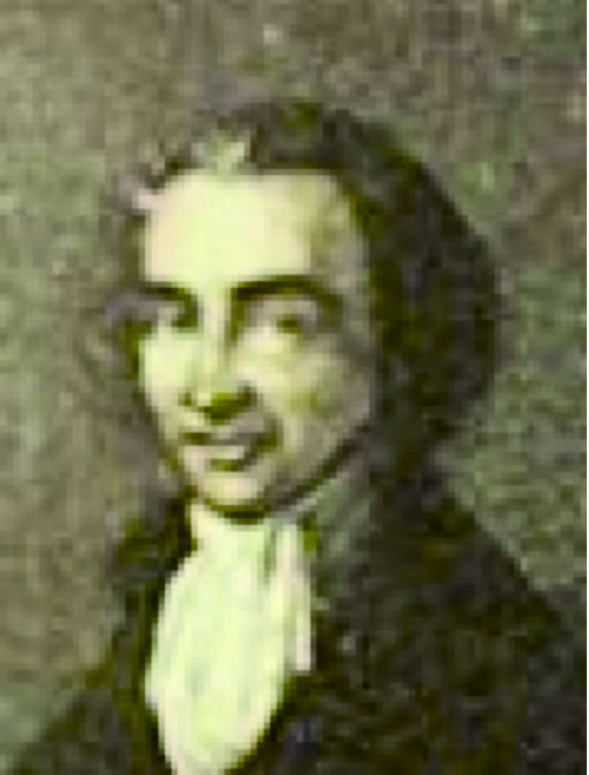 The detail from a mezzotint in the unpublished W.G. Clarke scrapbook, specifically item MS 120:43 held by the Norfolk Record Office (Thomas Paine Centenary 1909).