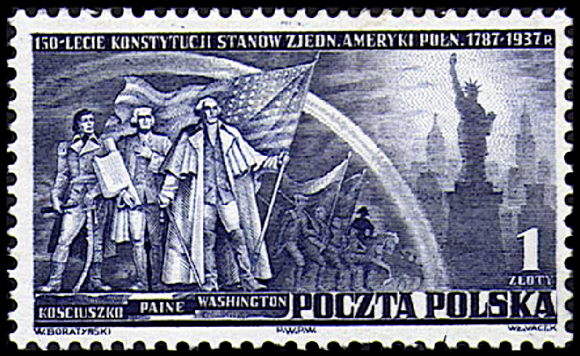 Postage stamp of Poland