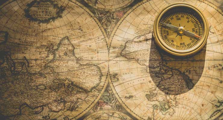 world map old